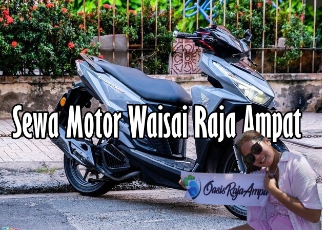 sewa motor waisai raja ampat