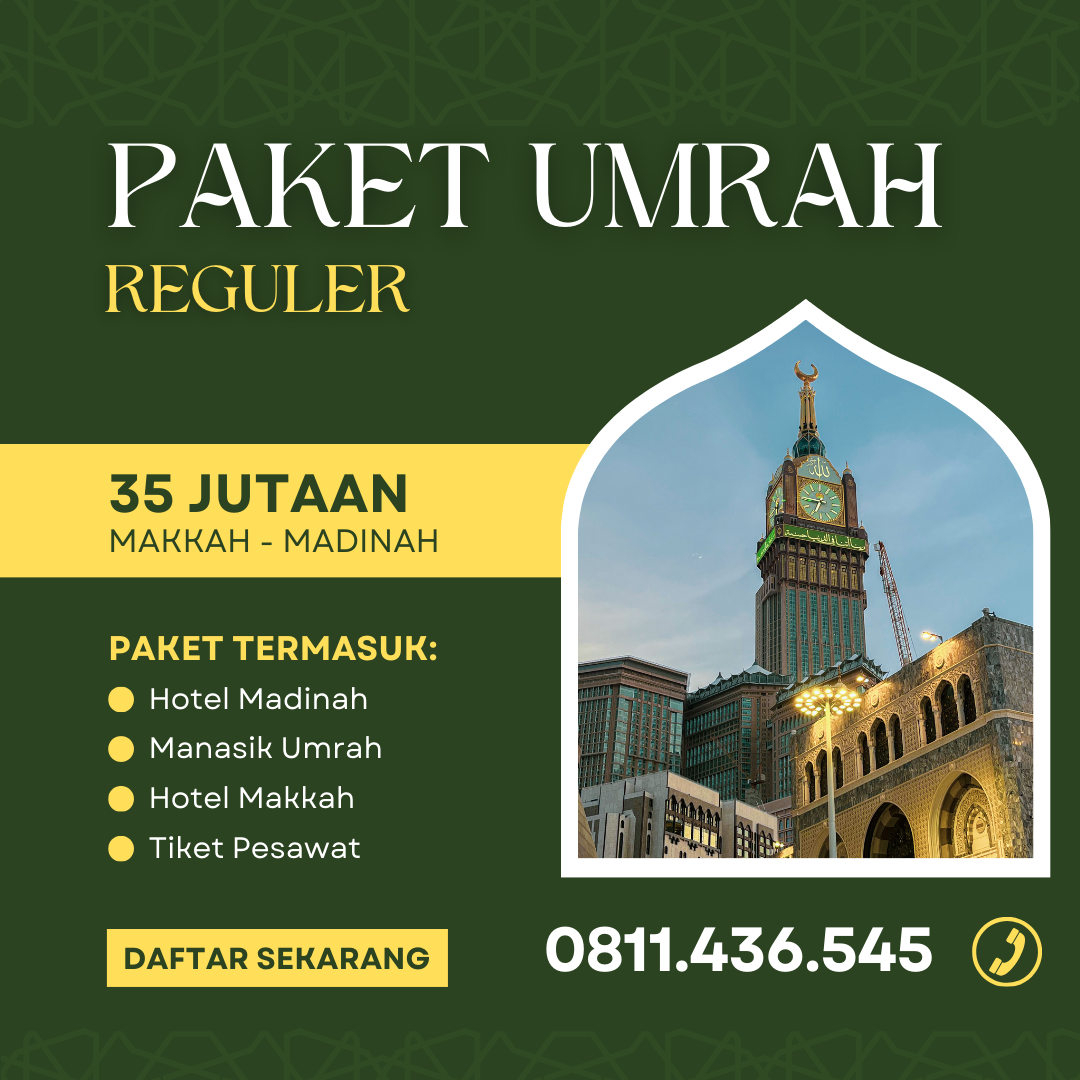 Umroh dari Waisai Paket Terbaik!