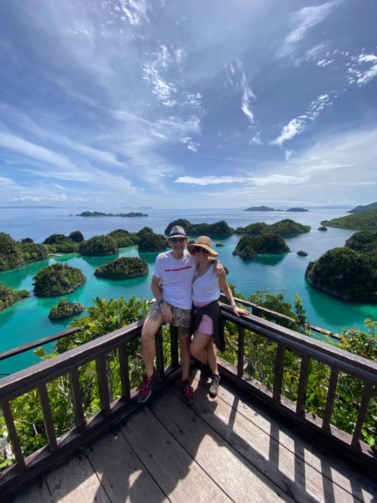 Tour to Raja Ampat Papua with Mr Massimiliano